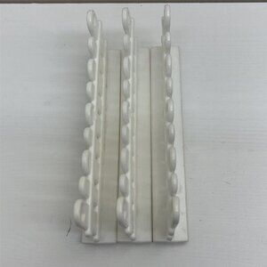 G1 My Little Pony MLP Megan's Place White Fence Replacement Pieces  Lot Of 3